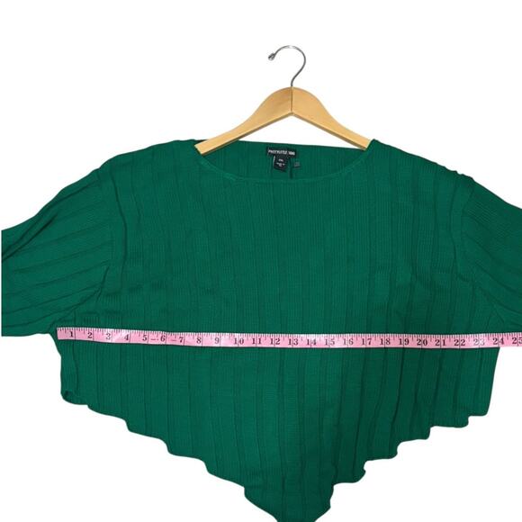 PrettyLittleThing Bright Green Crop Sweater Size XXL NEW - Picture 5 of 10